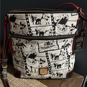 Disney Parks Dooney and Bourke Mickey Mouse Steamboat Willie crossbody